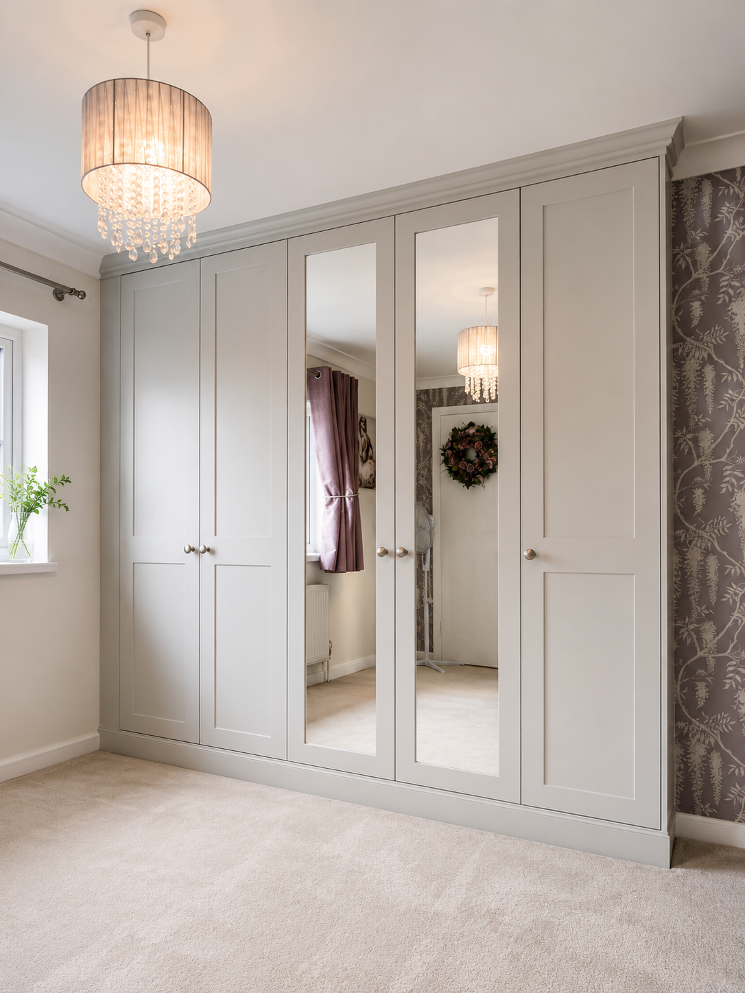 Bespoke fitted wardrobes installed in Brentwood Essex by Simply Fitted Wardrobes