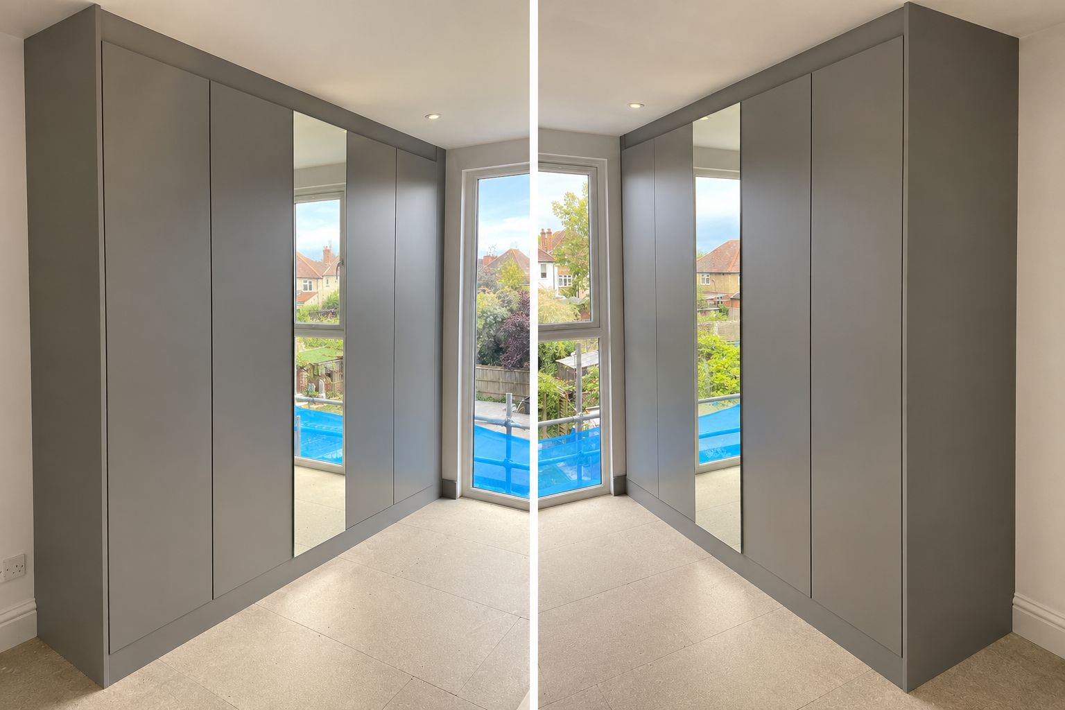 Blyton fitted wardrobes in a Guildford loft conversion