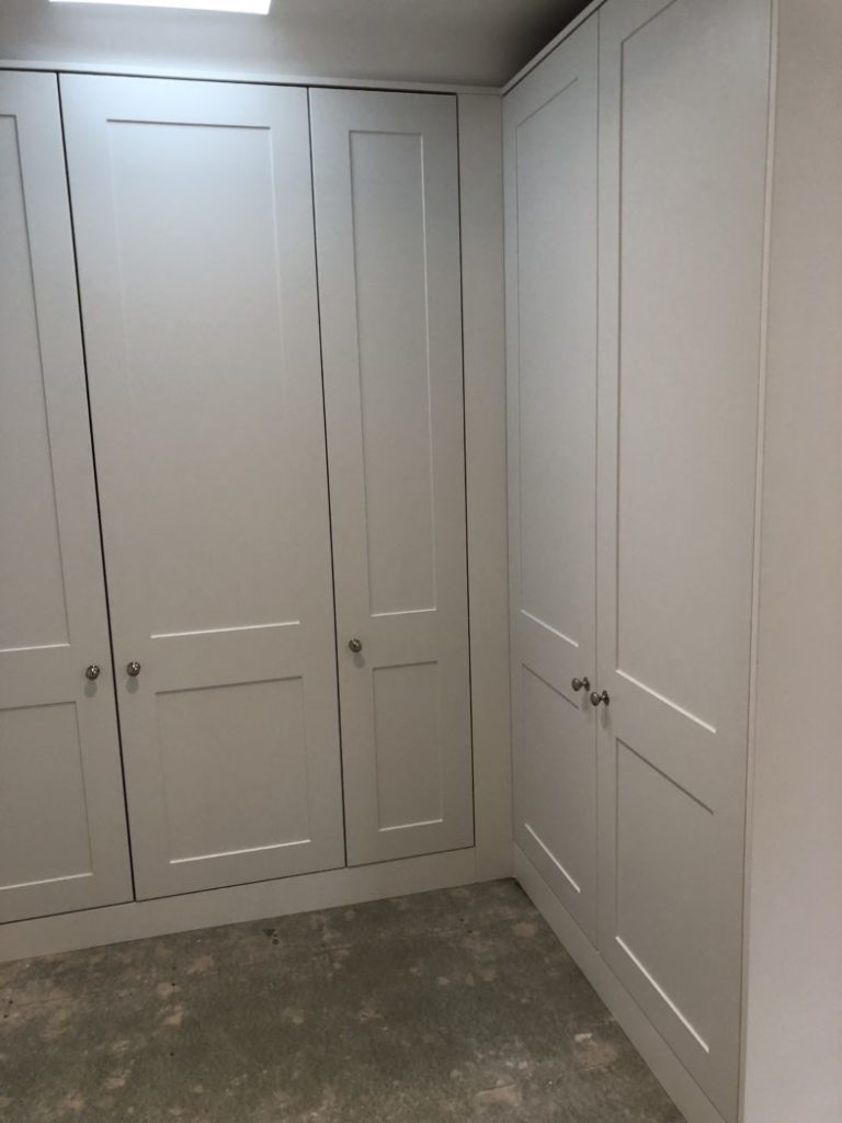 Walk in Wardrobe Installation by Simply Fitted Wardrobes