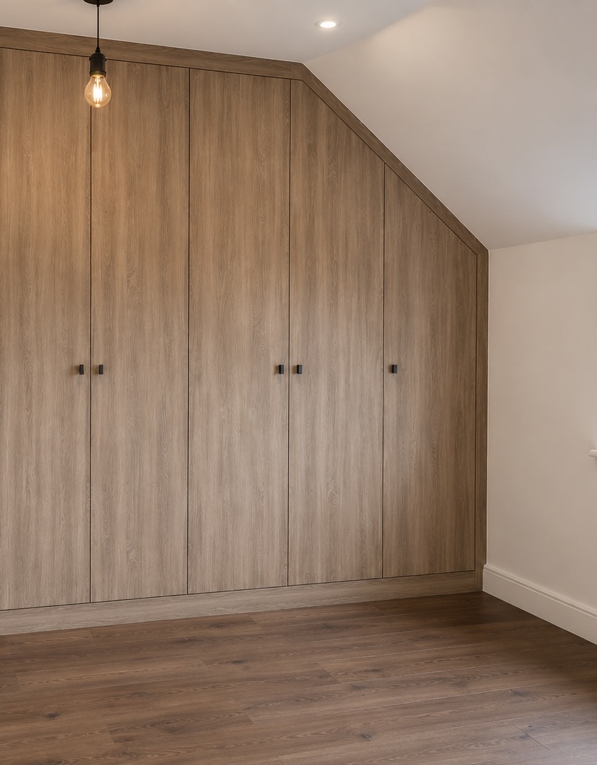 Bespoke fitted wardrobes installed in Hertfordshire by Simply Fitted Wardrobes