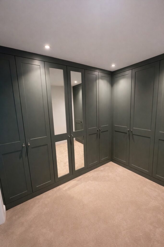 Bespoke Fitted Wardrobe in Saffron Walden - Rockingham Range of Shaker Fitted Wardrobes