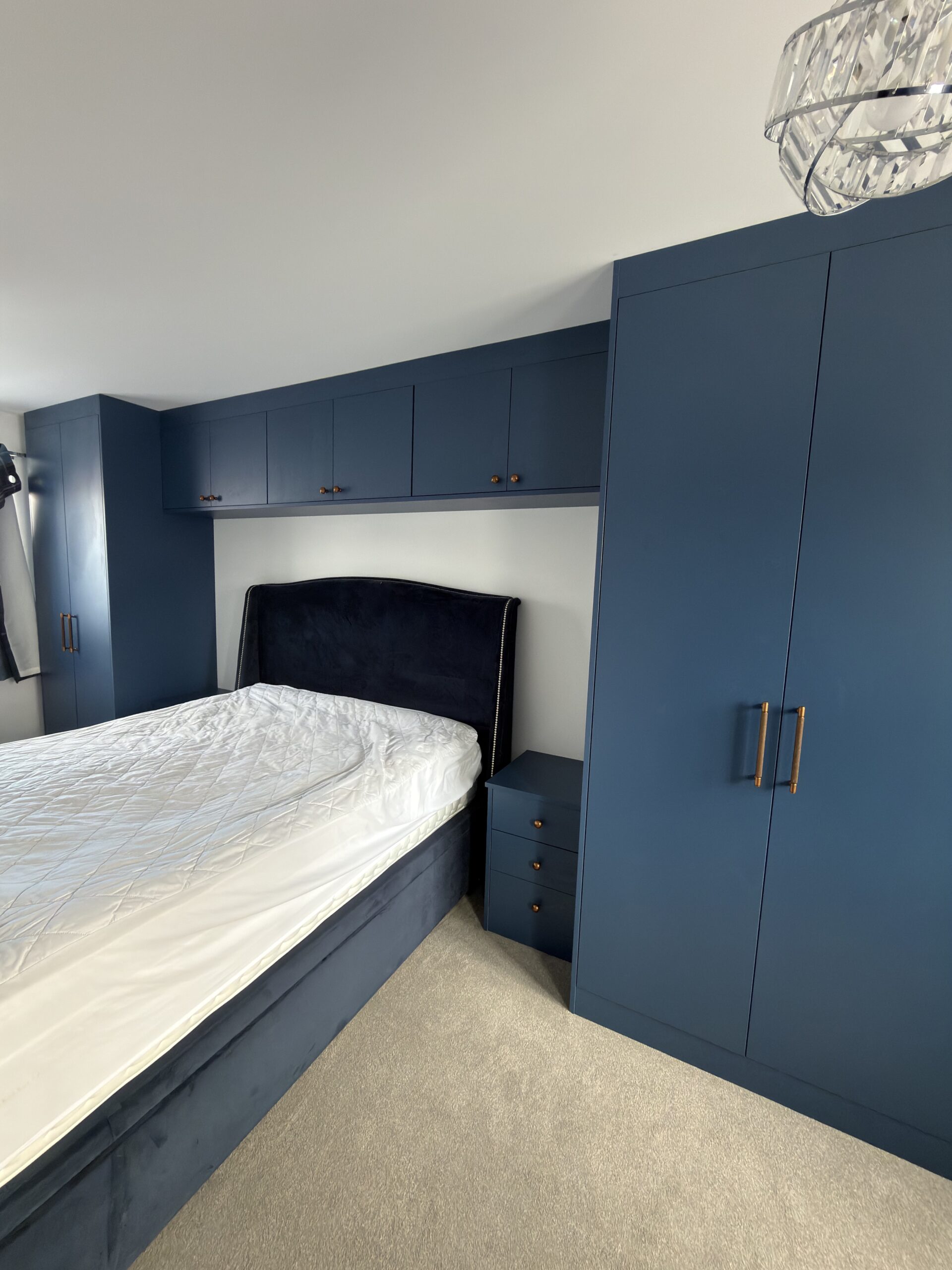 Tyrolean Blue fitted wardrobe ideas and fitted wardrobes project in Maldon Essex