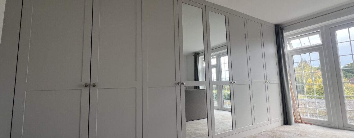 shaker door wardrobe