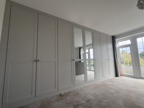 shaker door wardrobe