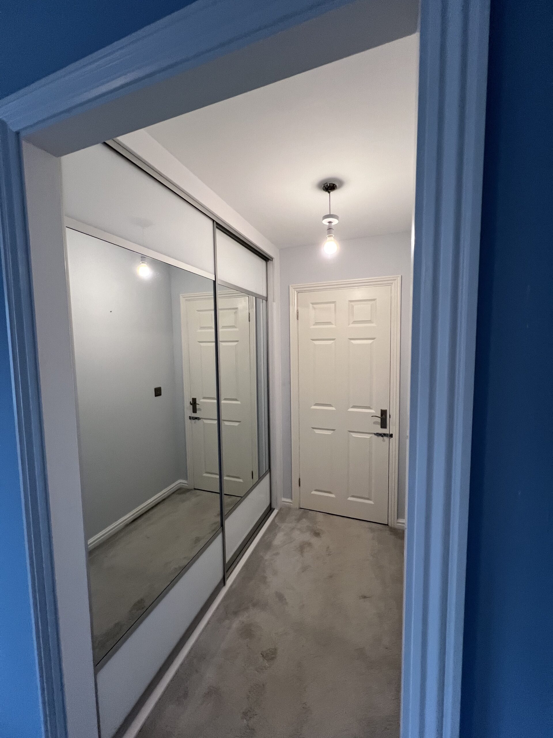 Sliding mirrored fitted wardrobe ideas in Great Baddow Chelmsford
