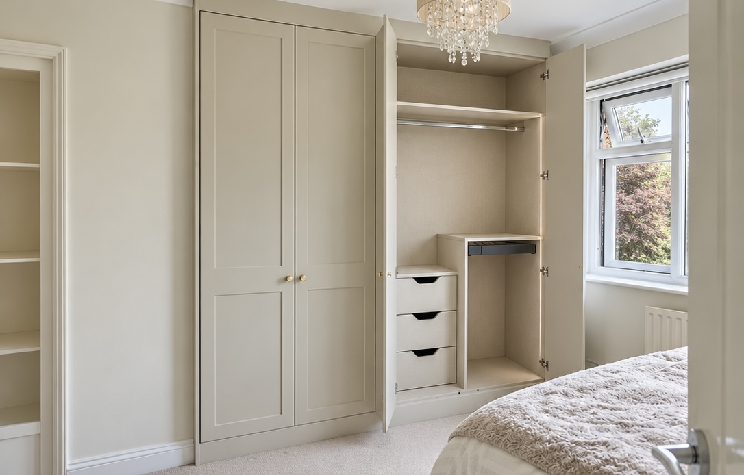 Rockingham fitted wardrobe installation in Bishop’s Stortford