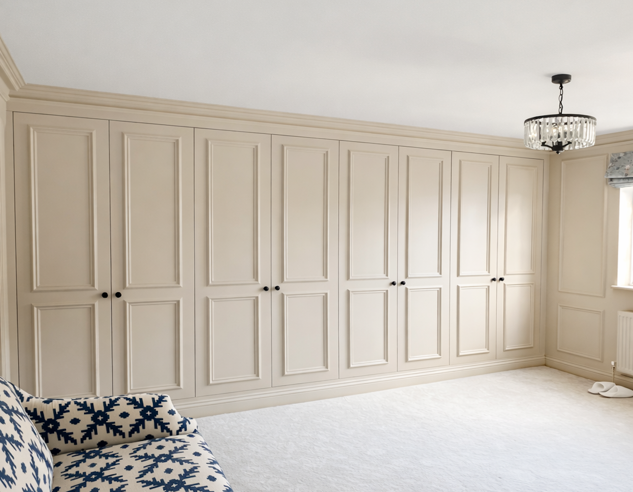 The Goodwood range of bespoke CNC fitted wardrobes by Simply Fitted Wardrobes