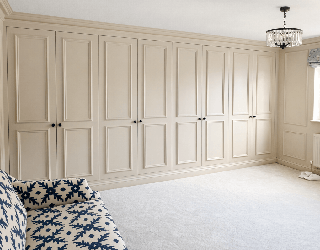 Goodwood made-to-measure fitted wardrobes with bespoke CNC doors
