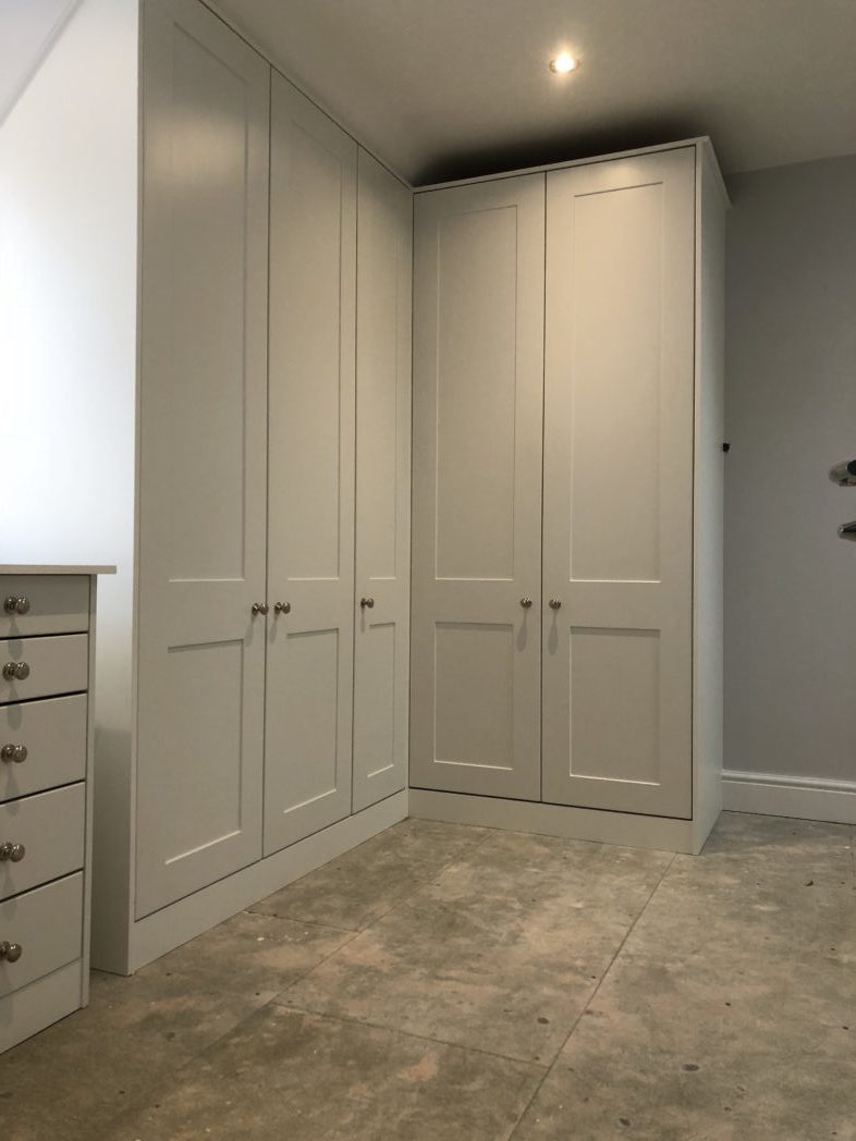 Walk in Wardrobe Installation by Simply Fitted Wardrobes