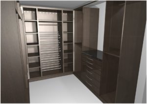 fitted dressing room in London